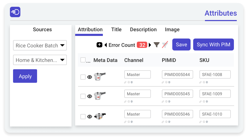 Product Catalog Management Services Mobius