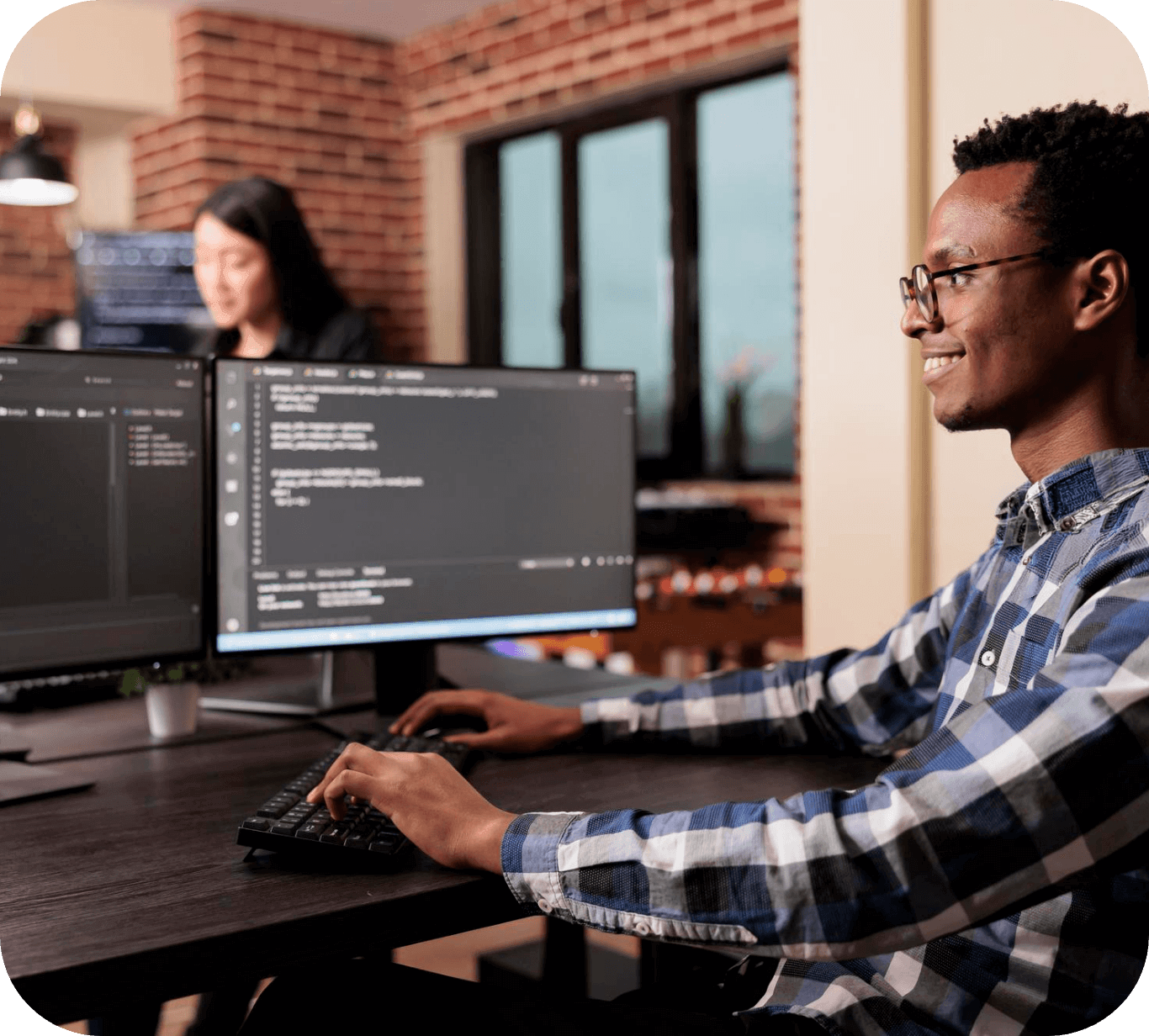 Developer working with indoor mapping and polygon data